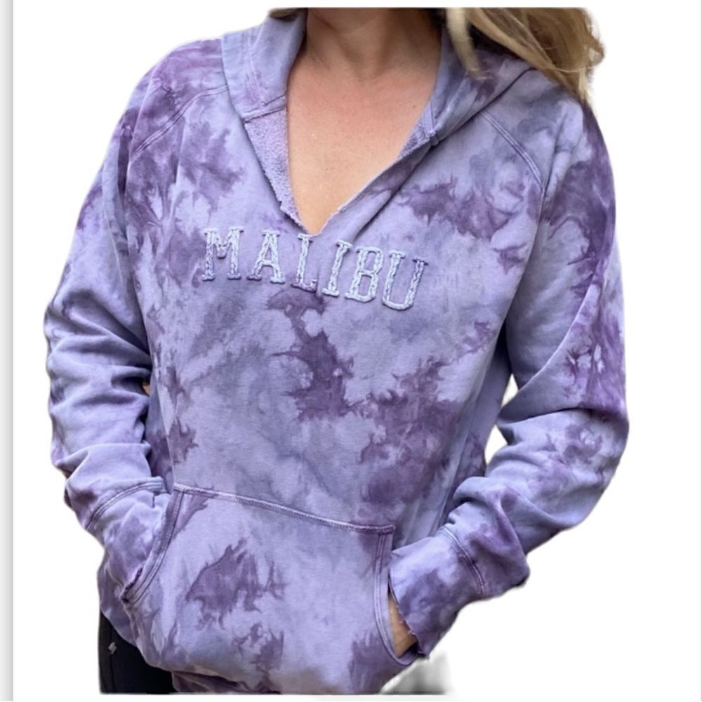 Malibu beach club tie dye hoodie size XL